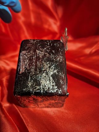 Natività in vetro trasparente