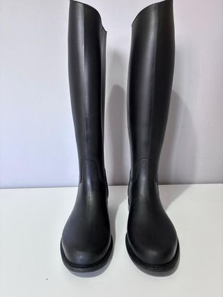 Fouganza Botas y Fusta Hípica Negro