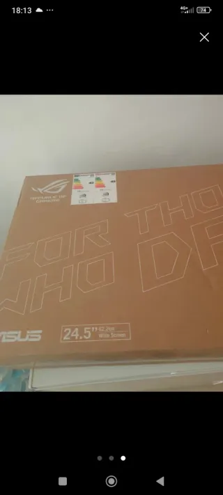 Monitor Asus ROG XG259CMS Negro