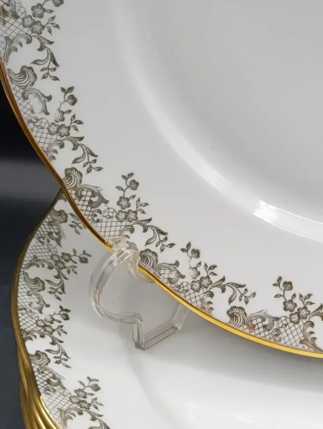 Set platos porcelana francesa Bayona