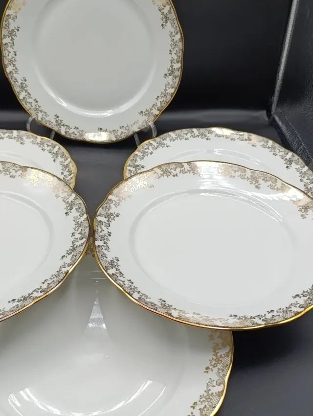 Set platos porcelana francesa Bayona