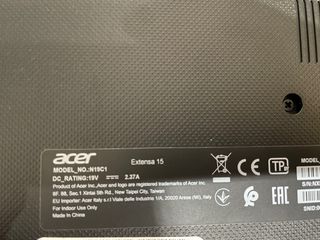 Portátil ACER Extensa 15