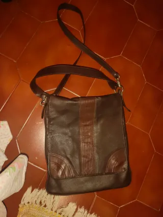 Mala de senhora em pele de alta qualidade