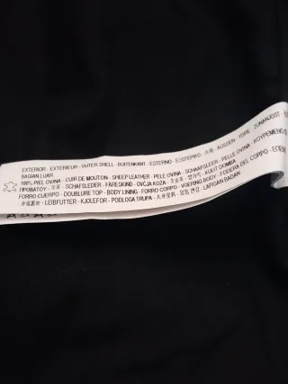 Giubbotto vera pelle Zara BASIC donna