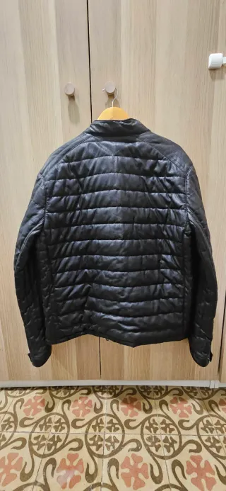 Chaqueta Zara Hombre Negra Invierno