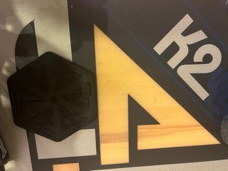 Tabla Snowboard K2 con fijaciones Burton y bolsa