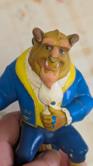 Figuras Bella y Bestia Disney