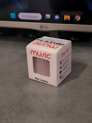Mini altavoz Bluetooth con luces
