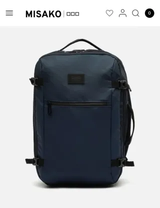 Mochila cabina Misako 45x30x20 (ampliable a 30)