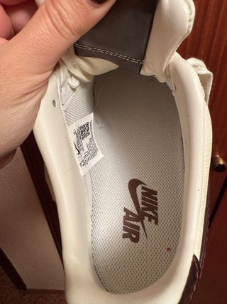 Zapatillas Nike Air Force 1 Beige T.39