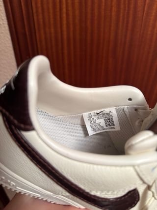 Zapatillas Nike Air Force 1 Beige T.39