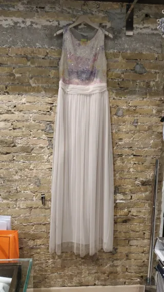 Vestido largo lentejuelas ocasiones especiales