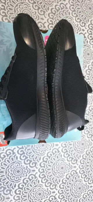 Zapatillas Skechers Work Negras