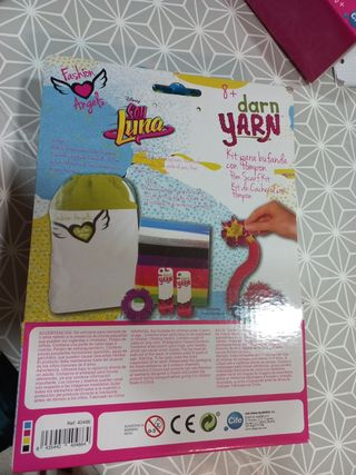 Kit para bufanda con pompón Cife