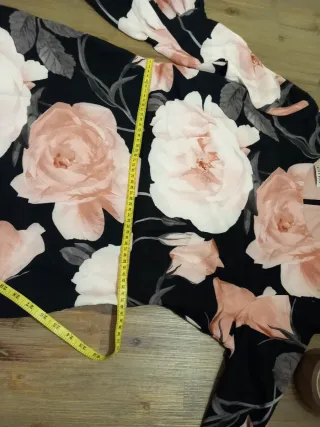 Vestido cóctel estampado floral