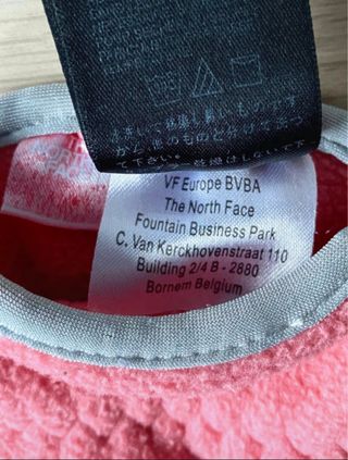 Guantes The North Face Rosa y Gris