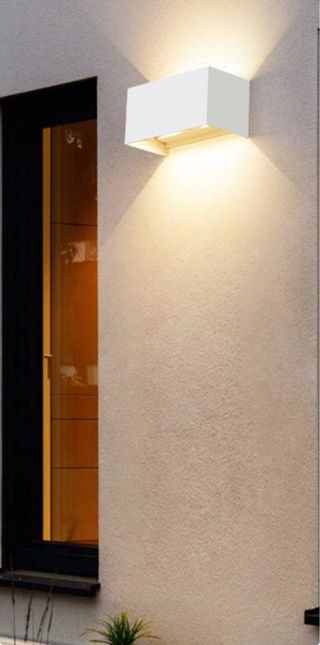 2 Apliques LED Blancos 24W