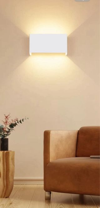 2 Apliques LED Blancos 24W