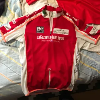 Maillot Santini Giro D'Italia Talla S Rojo