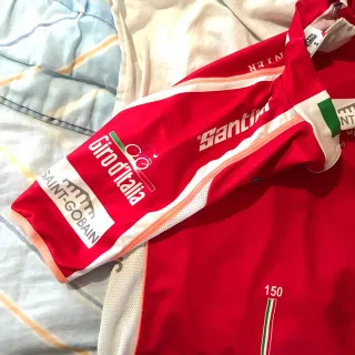 Maillot Santini Giro D'Italia Talla S Rojo