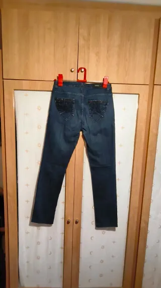 Pantalón vaquero Tintoretto pedrería