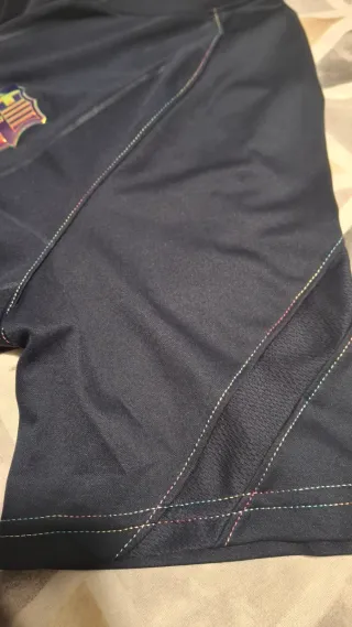 Camiseta Nike Barça Negra y Morada