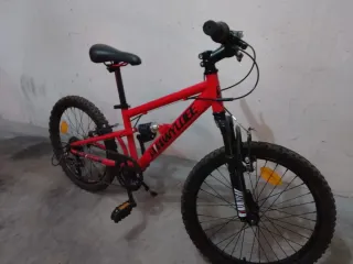 Bicicleta infantil 20 doble suspensión