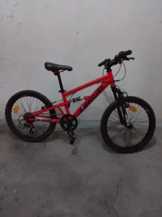 Bicicleta infantil 20 doble suspensión