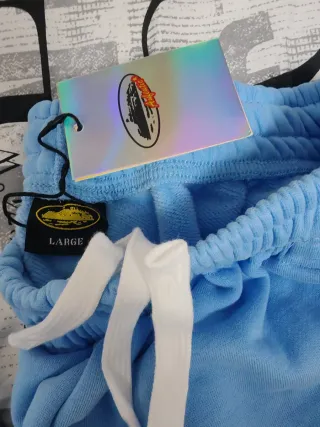 Pantalón chándal chico azul