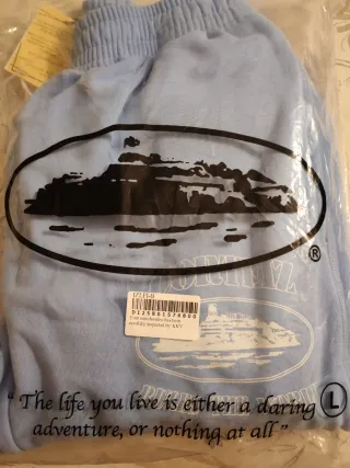 Pantalón chándal chico azul