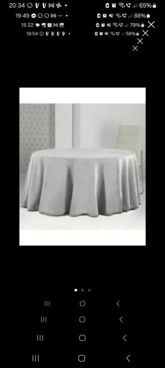 Gonna Camilla Ovale 150x90, tovaglie natalizie