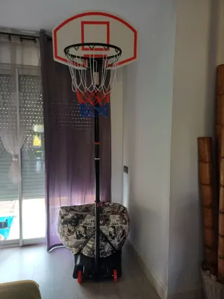 Canasta de baloncesto infantil