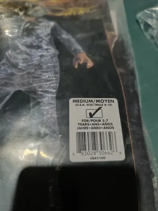 Disfraz Velociraptor Jurassic World Talla 5-7años