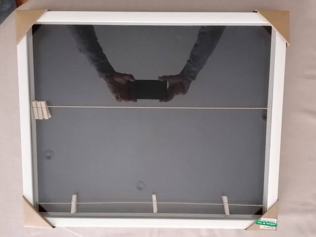 Marco/Cuadro Natura Madera y Cristal Nuevo