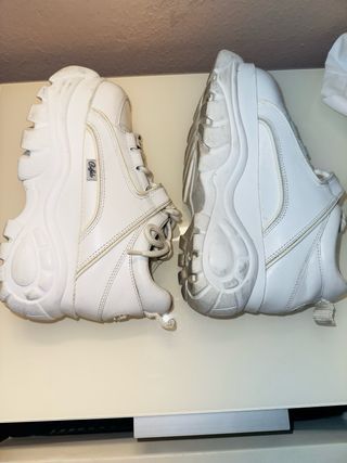 Deportivas Buffalo London Blancas Talla 38