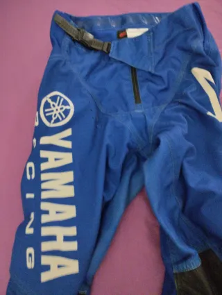 Pantalón de Cross Yamaha Azul