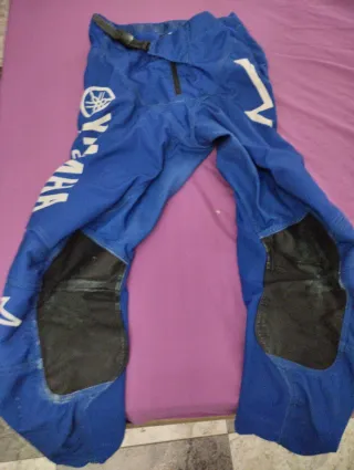 Pantalón de Cross Yamaha Azul