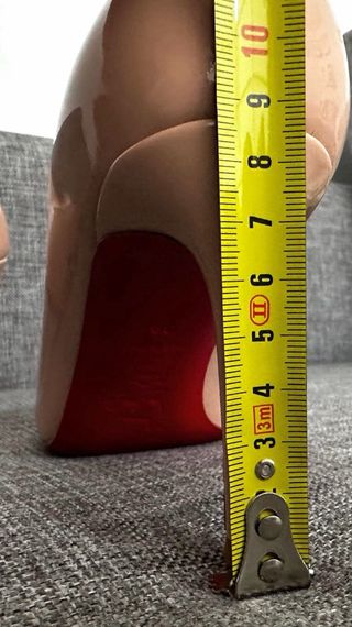 Zapatos Christian Louboutin Nude Talla 38