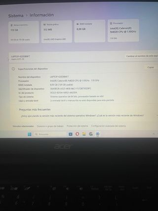 Portátil Acer Aspire 3 Negro