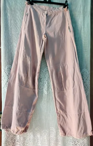 Pantaloni cargo vintage rosa