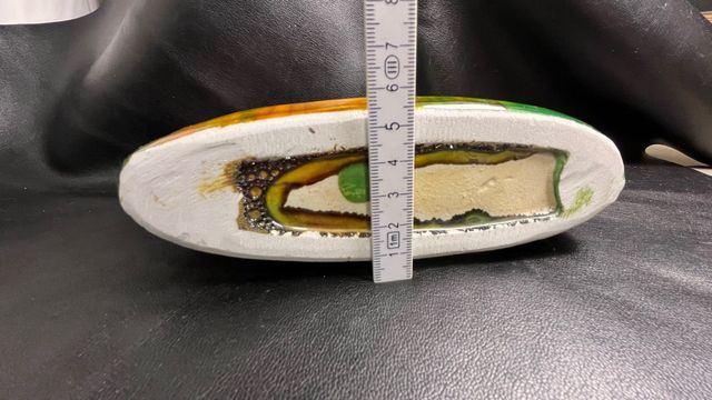 Statua di tre cavalli in stile Tang cinese