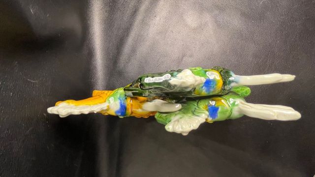 Statua di tre cavalli in stile Tang cinese