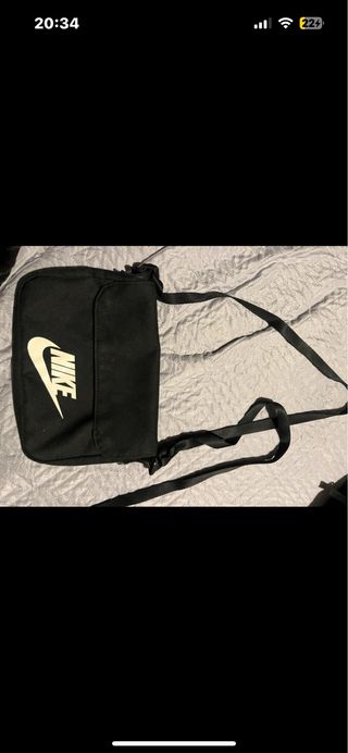 Borsa a tracolla Nike nera