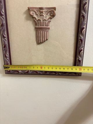 Quadro decorativo con colonne classiche