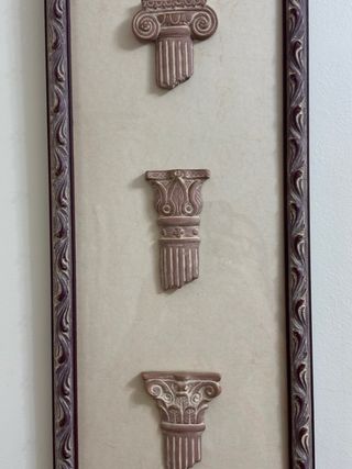 Quadro decorativo con colonne classiche