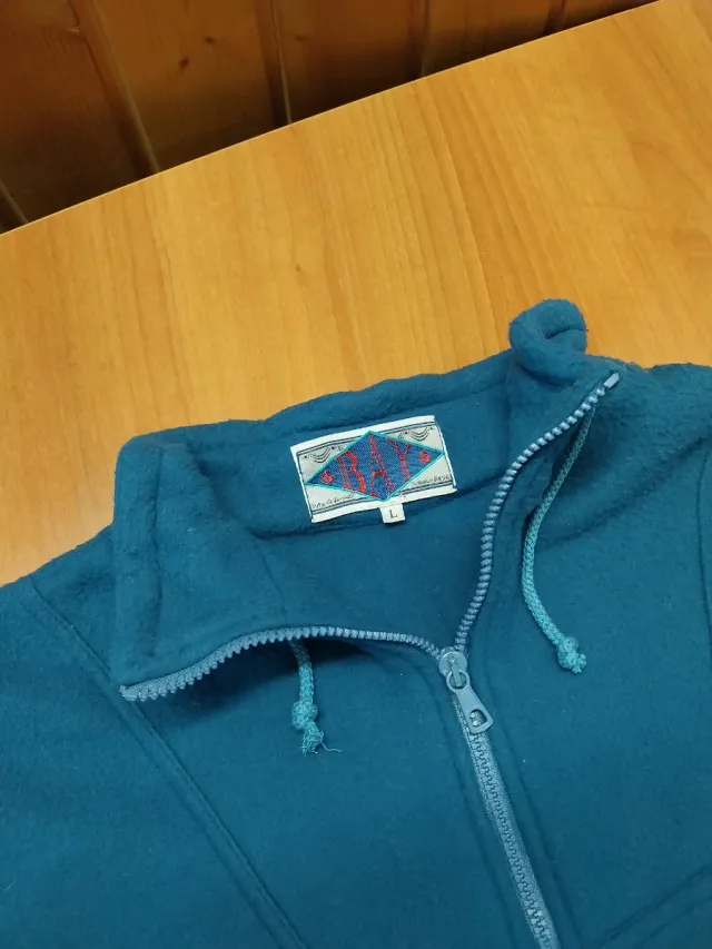 Polar vintage azul talla L