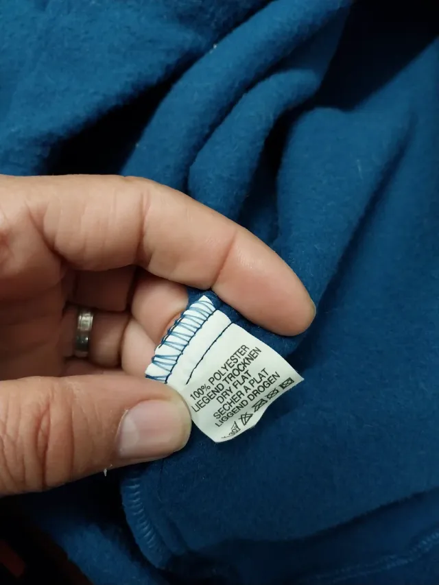 Polar vintage azul talla L