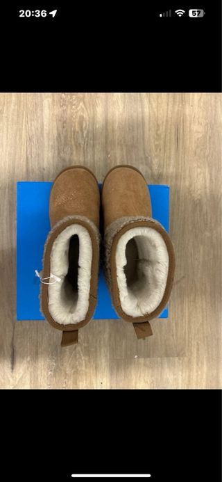 Stivaletti Miu Miu marroni per bambina