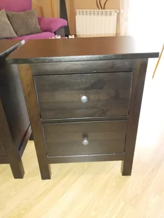 Mesitas de noche Ikea HEMNES (2 unidades)