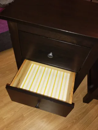 Mesitas de noche Ikea HEMNES (2 unidades)